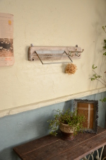 流木のタオルハンガー