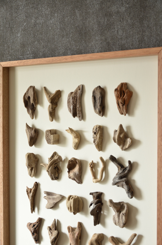 流木ウォールアート