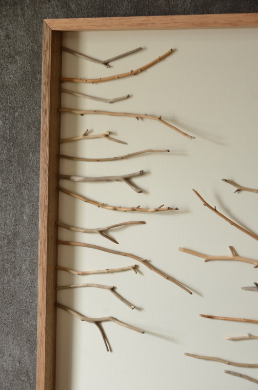 流木ウォールアート