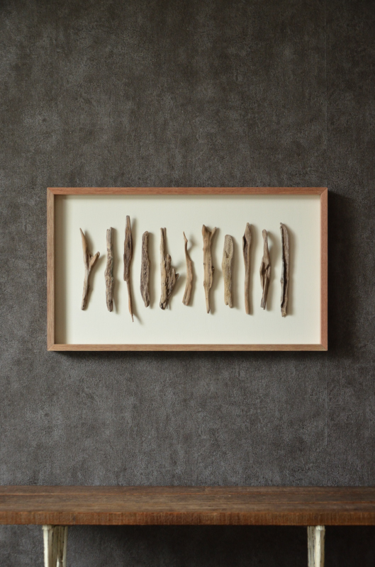 流木ウォールアート