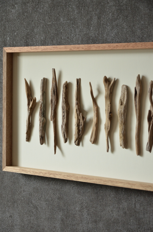 流木ウォールアート