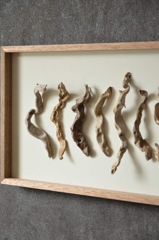 流木ウォールアート