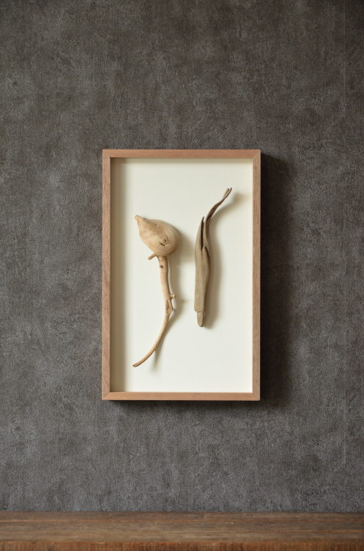 流木ウォールアート