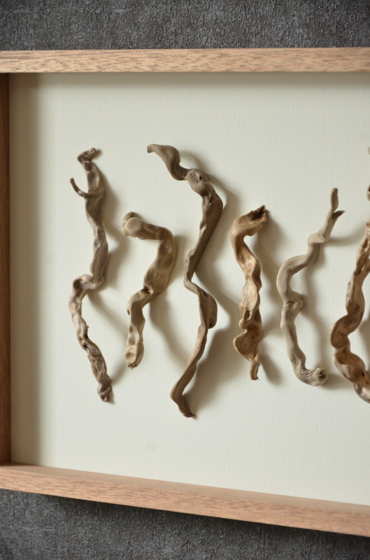 流木ウォールアート