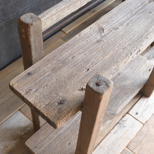 流木の2段シェルフ 棚 ラック